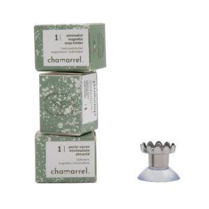 Porte-savon magnétique minimaliste Chamarel, invisible, fabriqué en France